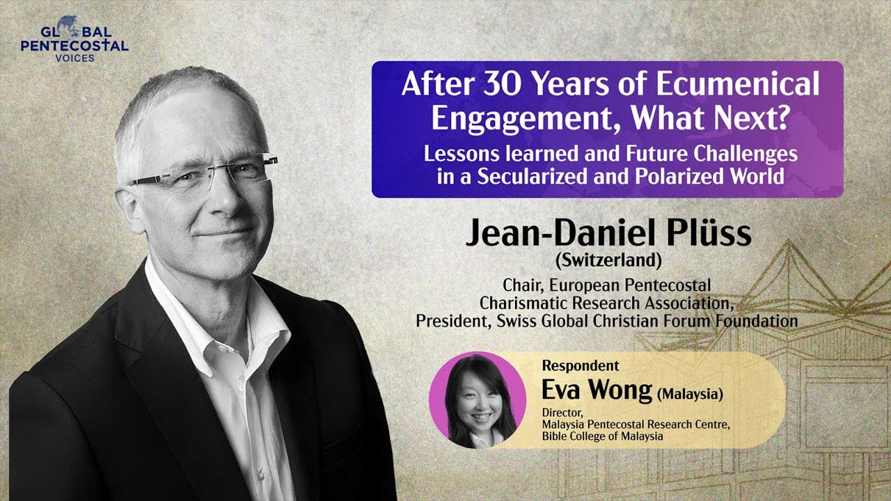 Dr Jean-Daniel Plüss: Lessons Learned During 30 Years of Ecumenical Dialogue