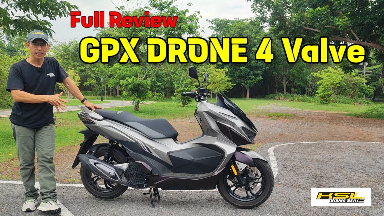 ลองขี่พร้อมรีวิว GPX Drone 150 Full Review (23034)