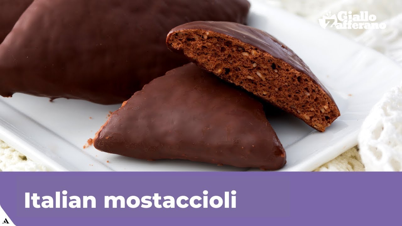 MOSTACCIOLI - Neapolitan chocolate Christmas cookies
