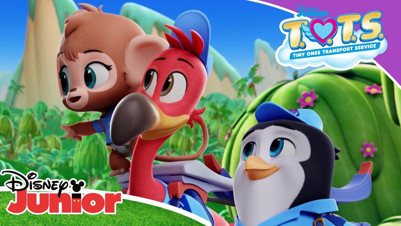 T.O.T.S |  A Bit of Monkey Business ⛅| Disney Junior Arabia