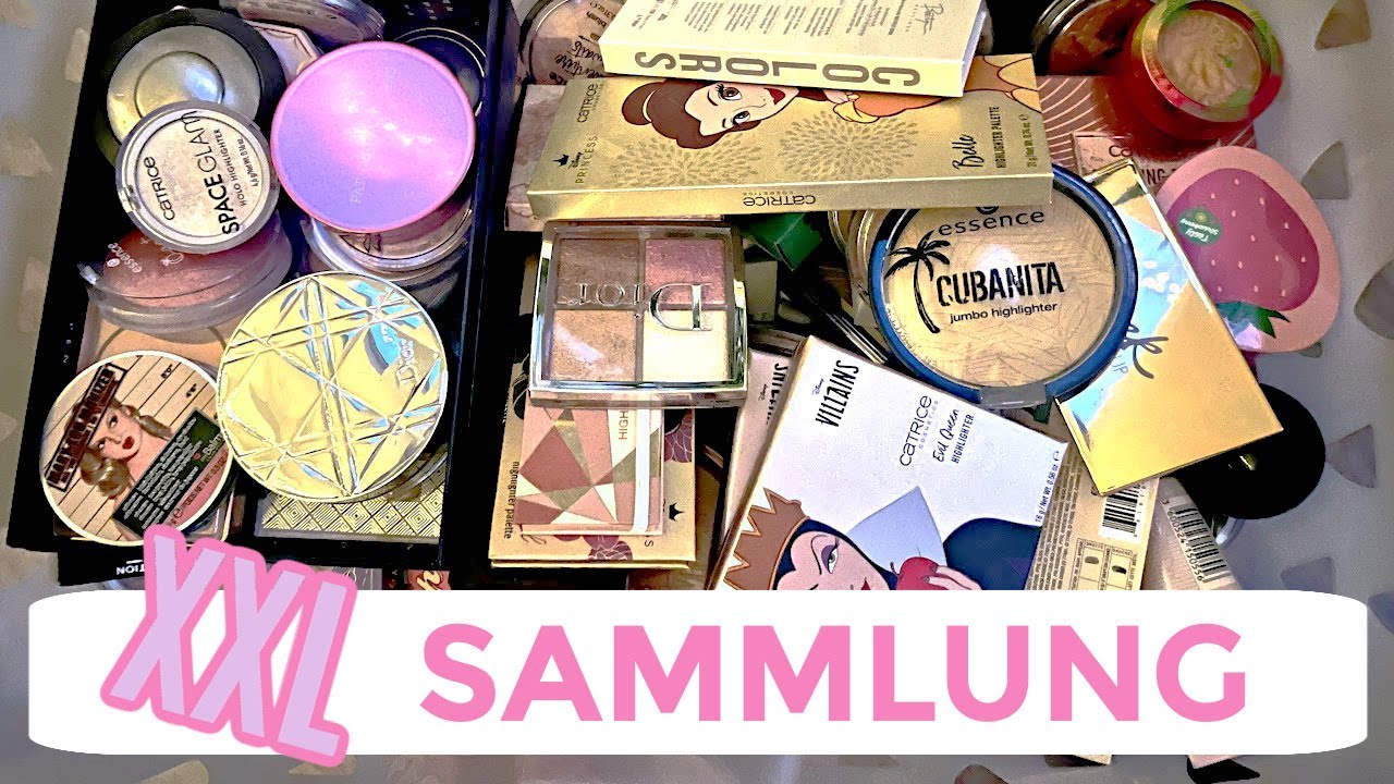XXL Highlighter Sammlung + Aussortieren