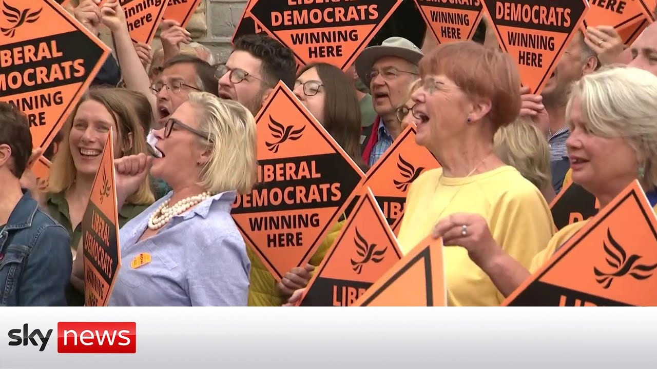 Lib Dems win Tiverton and Honiton by-election to take Tory seat