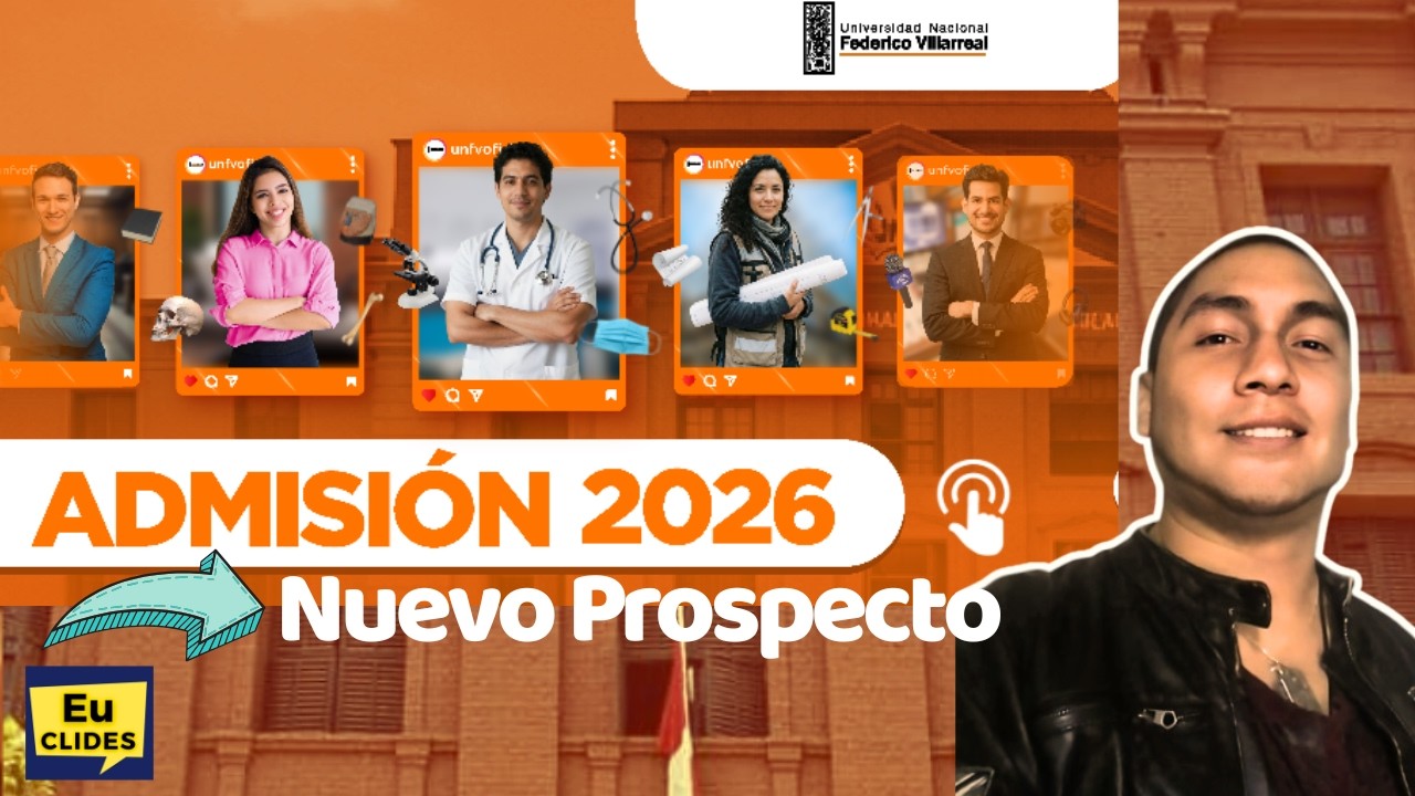 🔴 Examen Universidad FEDERICO VILLARREAL 2026: Fechas + Prospecto Paso a Paso