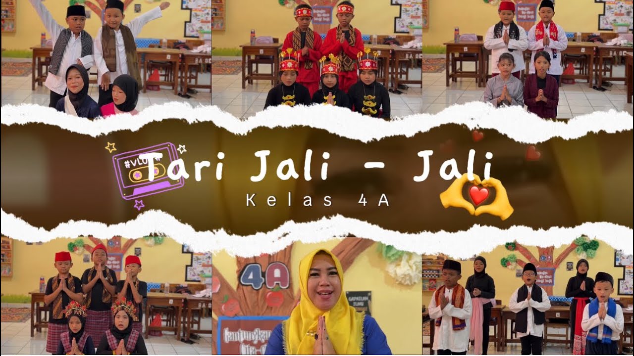 Tari Jali-Jali kelas 4A.