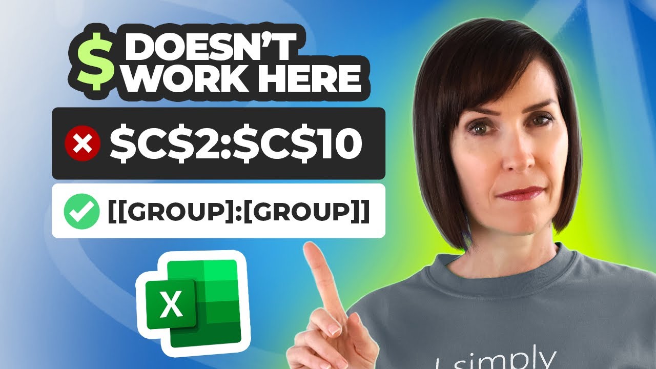 Lock Structured References in Excel Tables (No More Formula Errors)