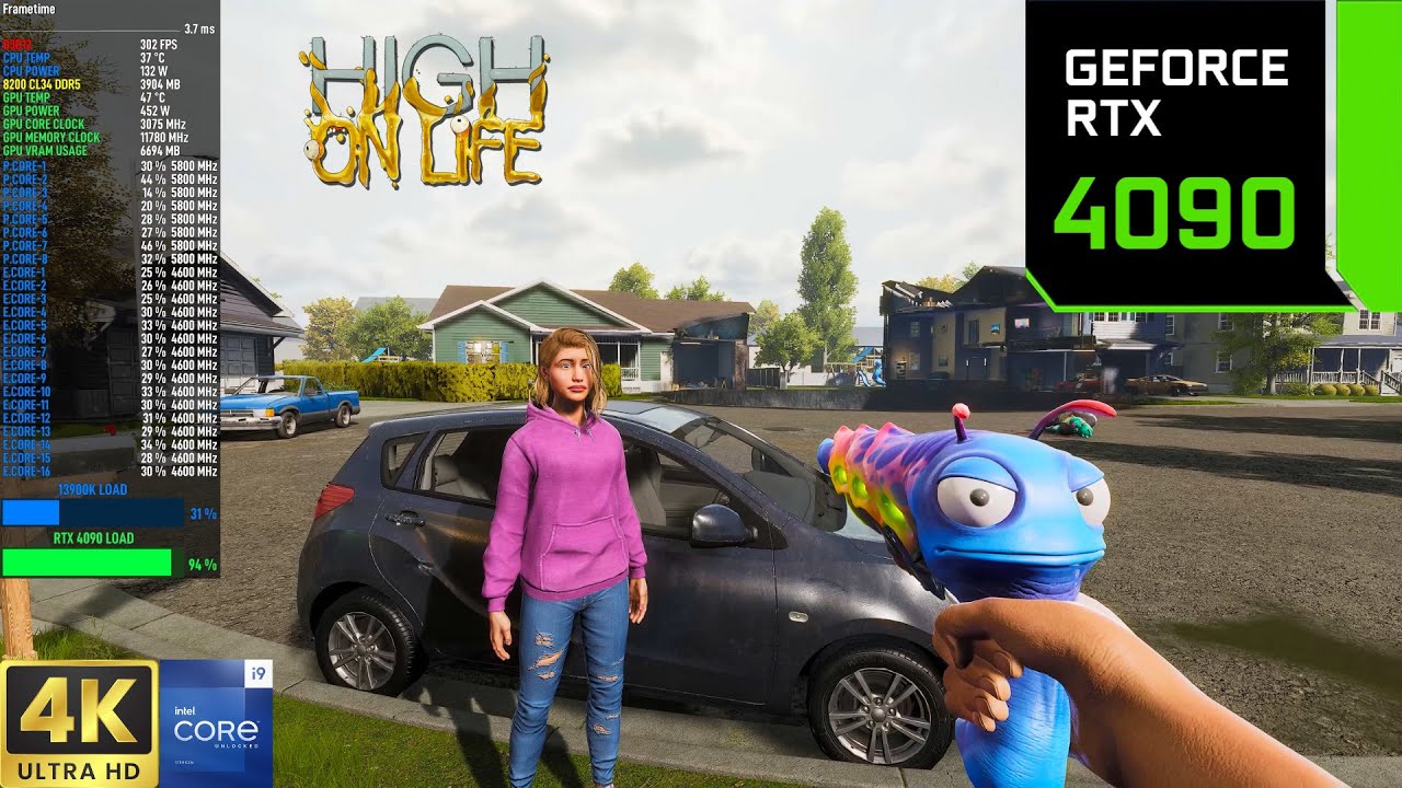 High On Life - 4K DLSS Ultra Quality Maximum Settings | RTX 4090