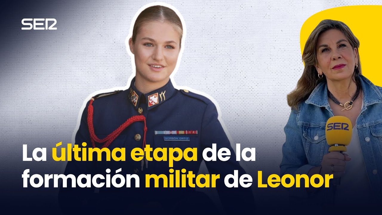 El ÚLTIMO paso en la formación MILITAR de LEONOR: La PRINCESA llega a la ACADEMIA DEL AIRE