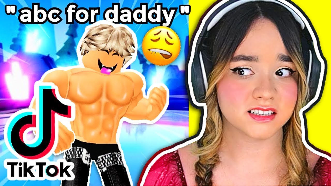 I Reacted to CRINGE ROBLOX TIKTOKS..