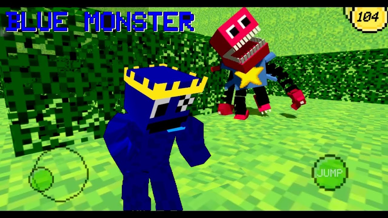 New Project Craft Playtime Mod Blue monster escape BOXY BOO! Mobile gameplay [release].