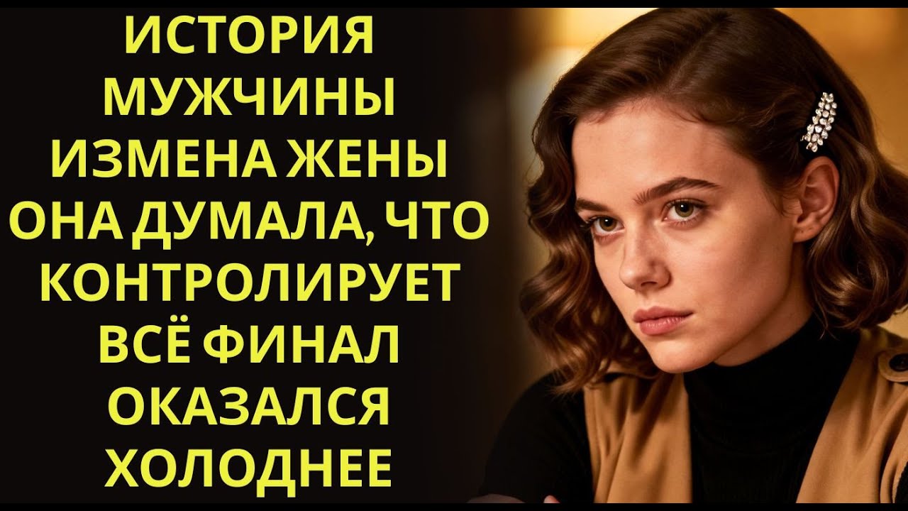 История мужчины   Измена Жены   Она думала, что контролирует всё  Финал оказался холоднее