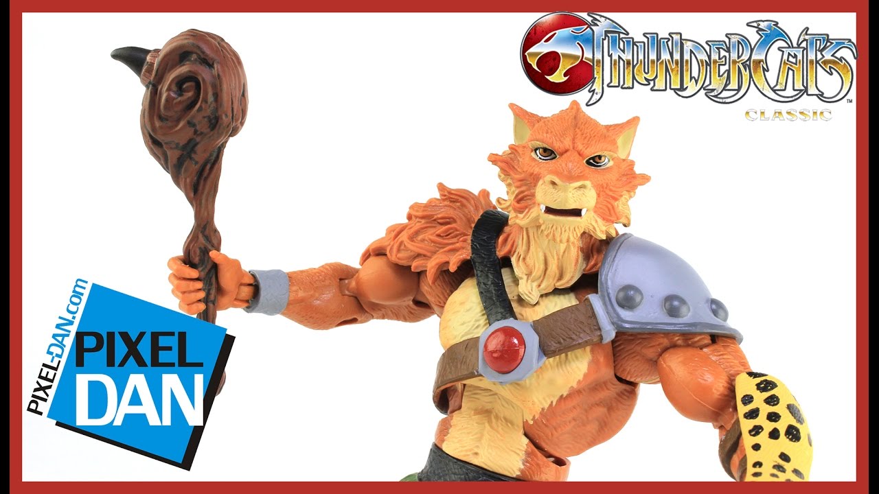 Jackalman ThunderCats Classic Mattel Figure Video Review