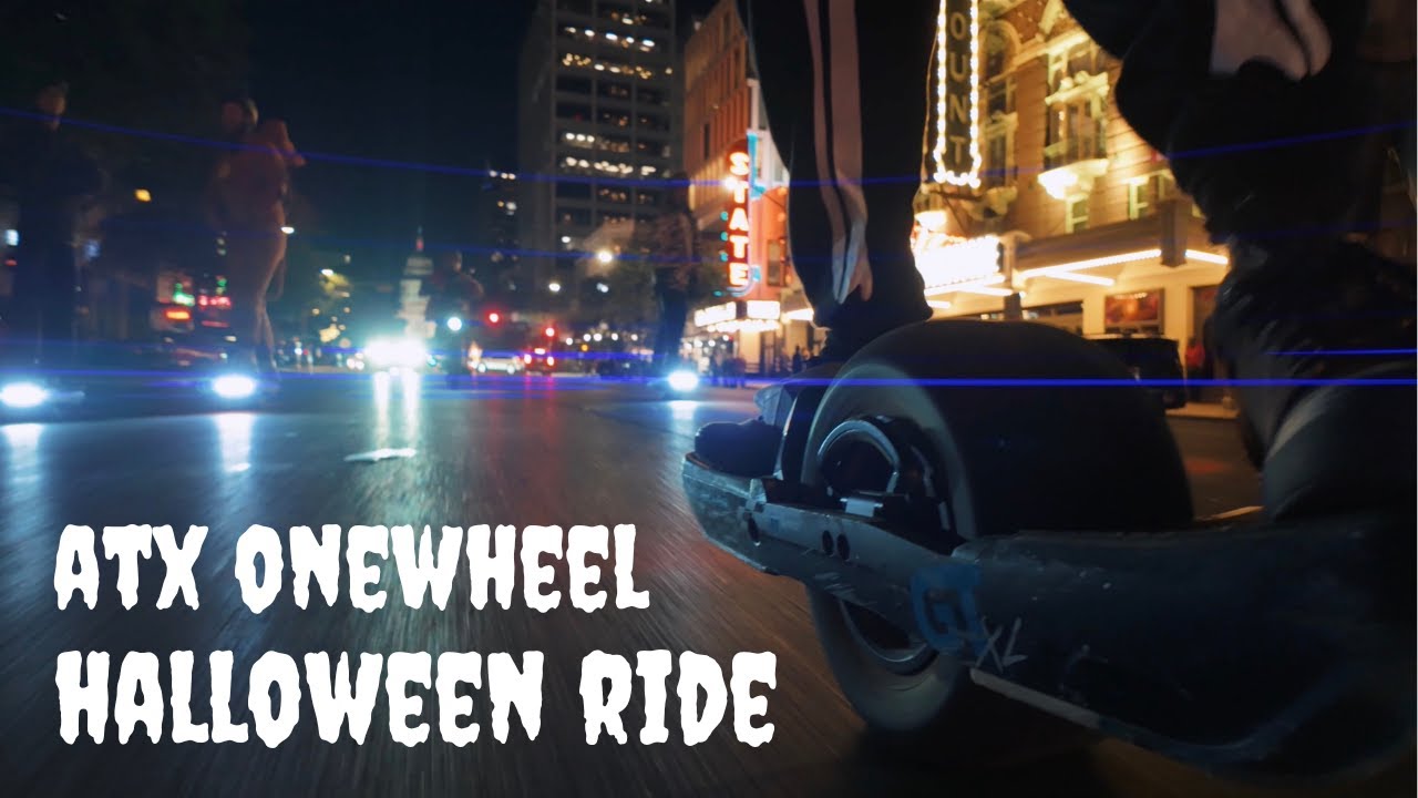 Austin Onewheel Club's Halloween Group Ride 2025 // Onewheel Rally XL