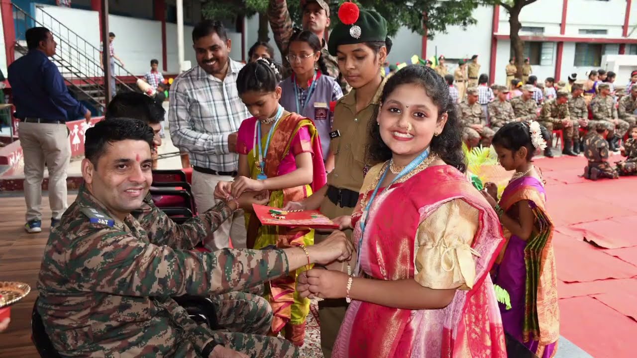 Rakshabandhan Celebrations at PM SHRI KV ARMY AREA PUNE ||#independenceday  #indianarmy #soldier 