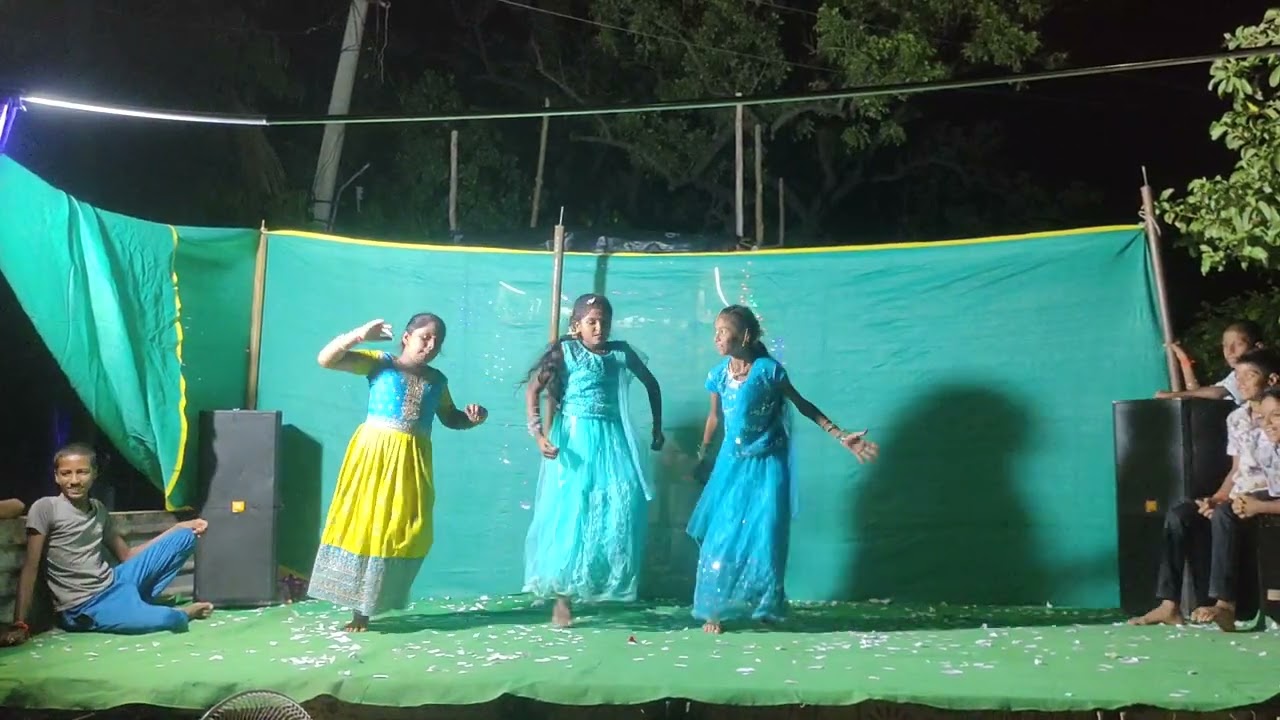 Pulsar Bike Song’ performed energetically by Our Gang Angels at the Vinayaka Chavithi Festival 