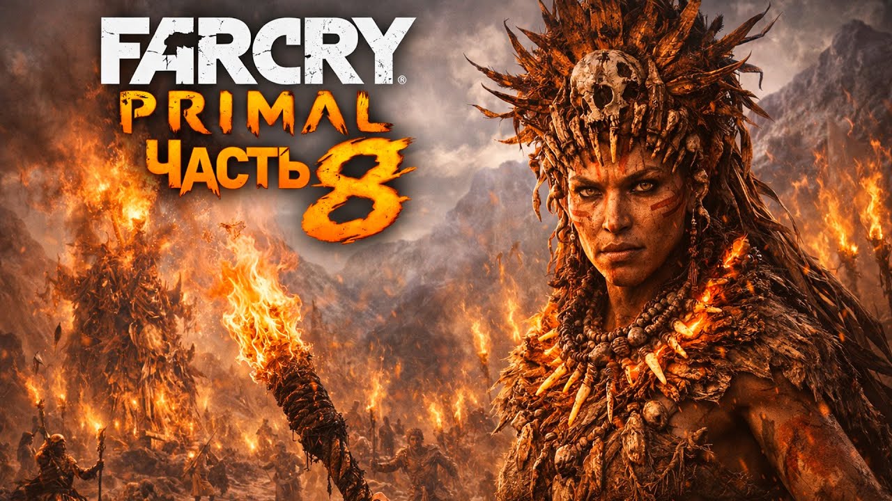 🔥Far Cry Primal — Поражение Батари близко🔥прохождение 8