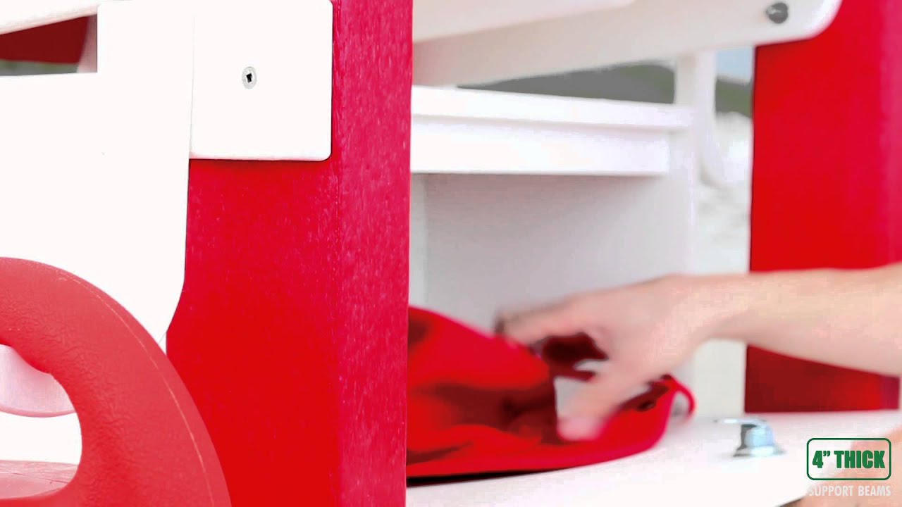 Everondack&reg; ProSeries&trade; Tall Lifeguard Chair (front ladder) - TLG 655