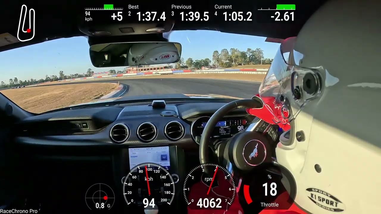 Mustang Mach 1 Track Day @ Queensland Raceway National Circuit - 23/6/2023