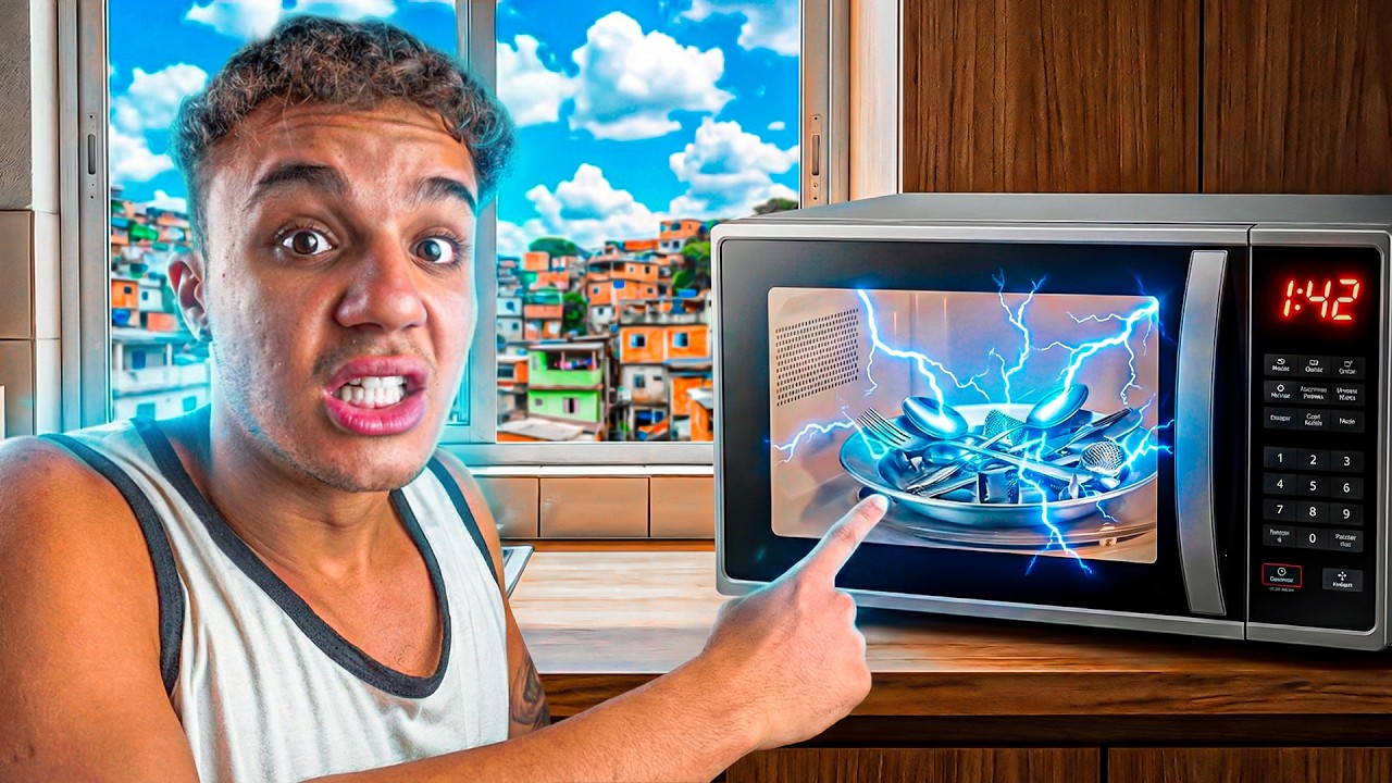 Você Já Colocou Garfo Micro-Ondas?
