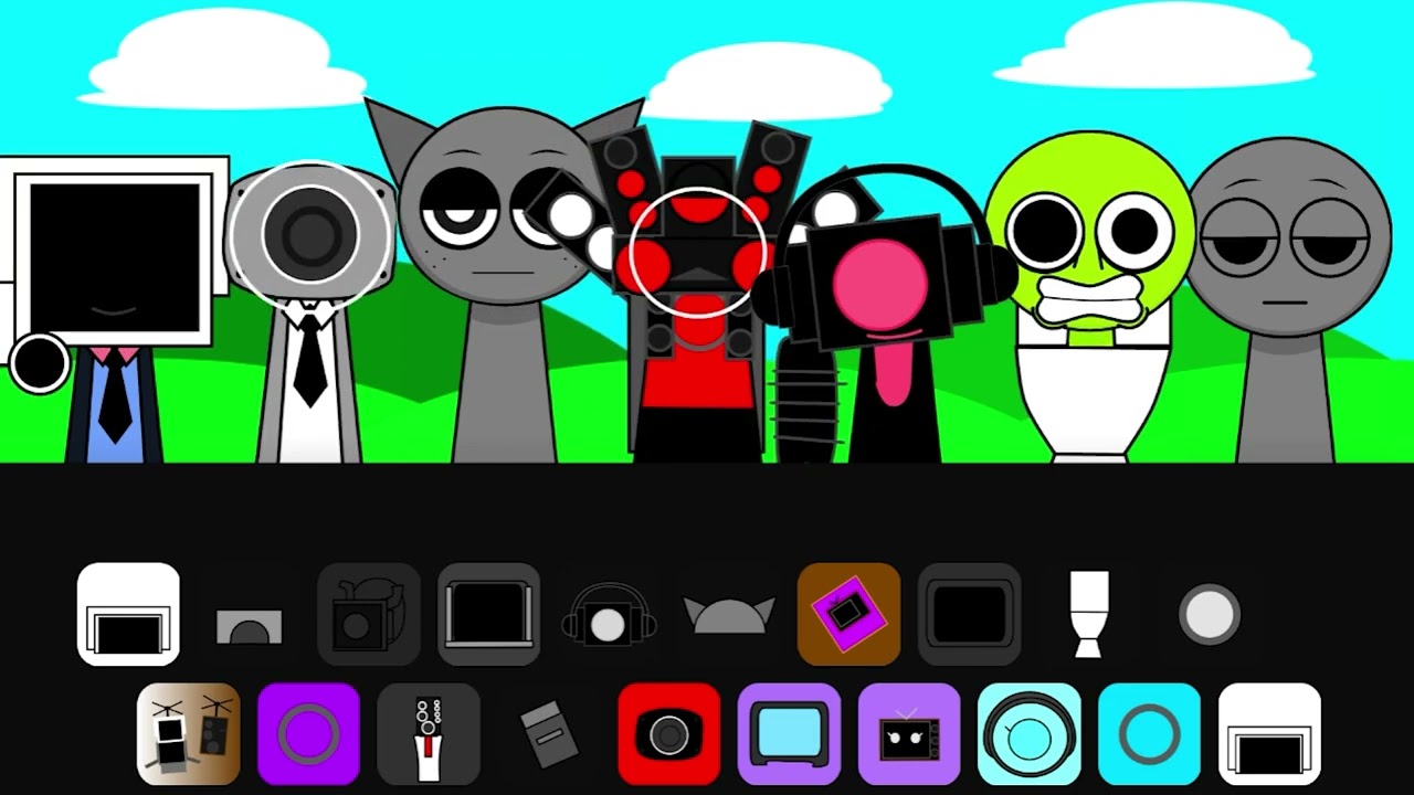 Incredibox - Skibidi Toilet in Sprunki | Spunki Punki