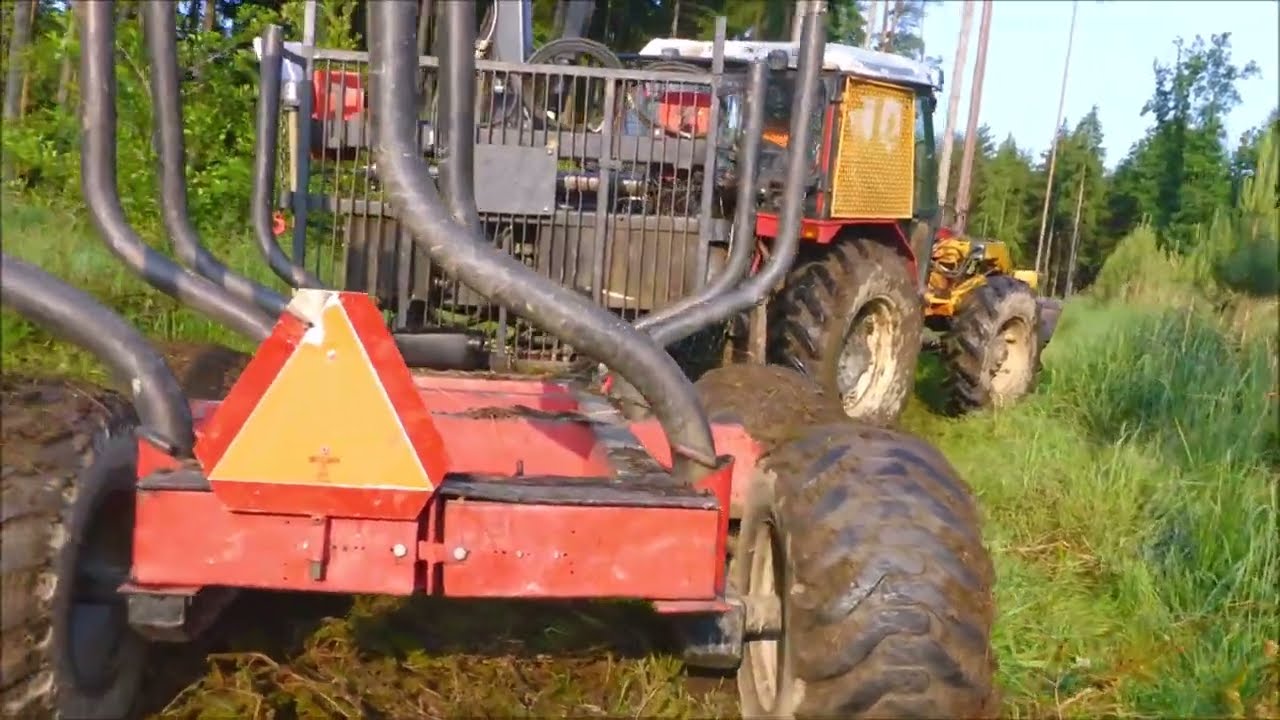 Forest job / Ukt Zetor 7745 - menší kolize #417