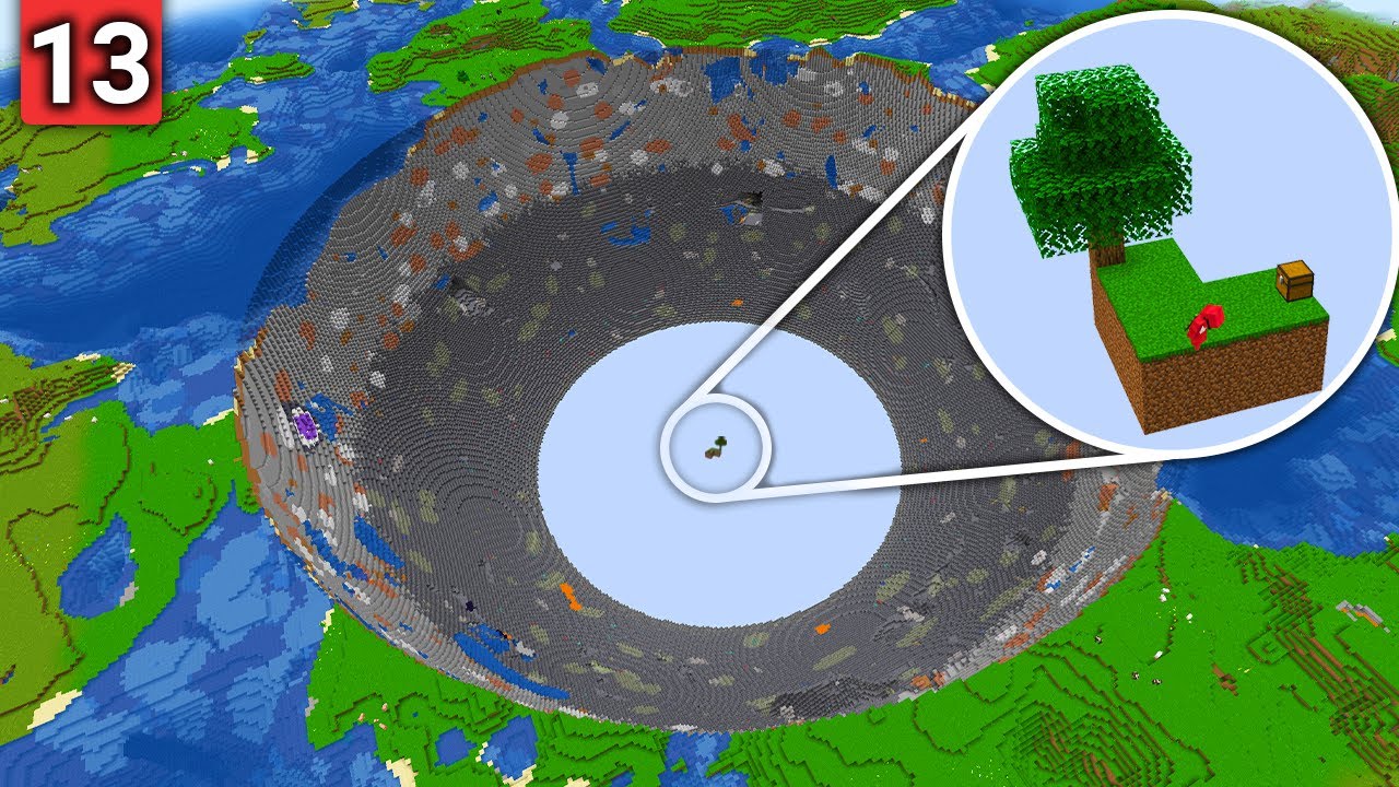 I Built Skyblock In Minecraft Hardcore