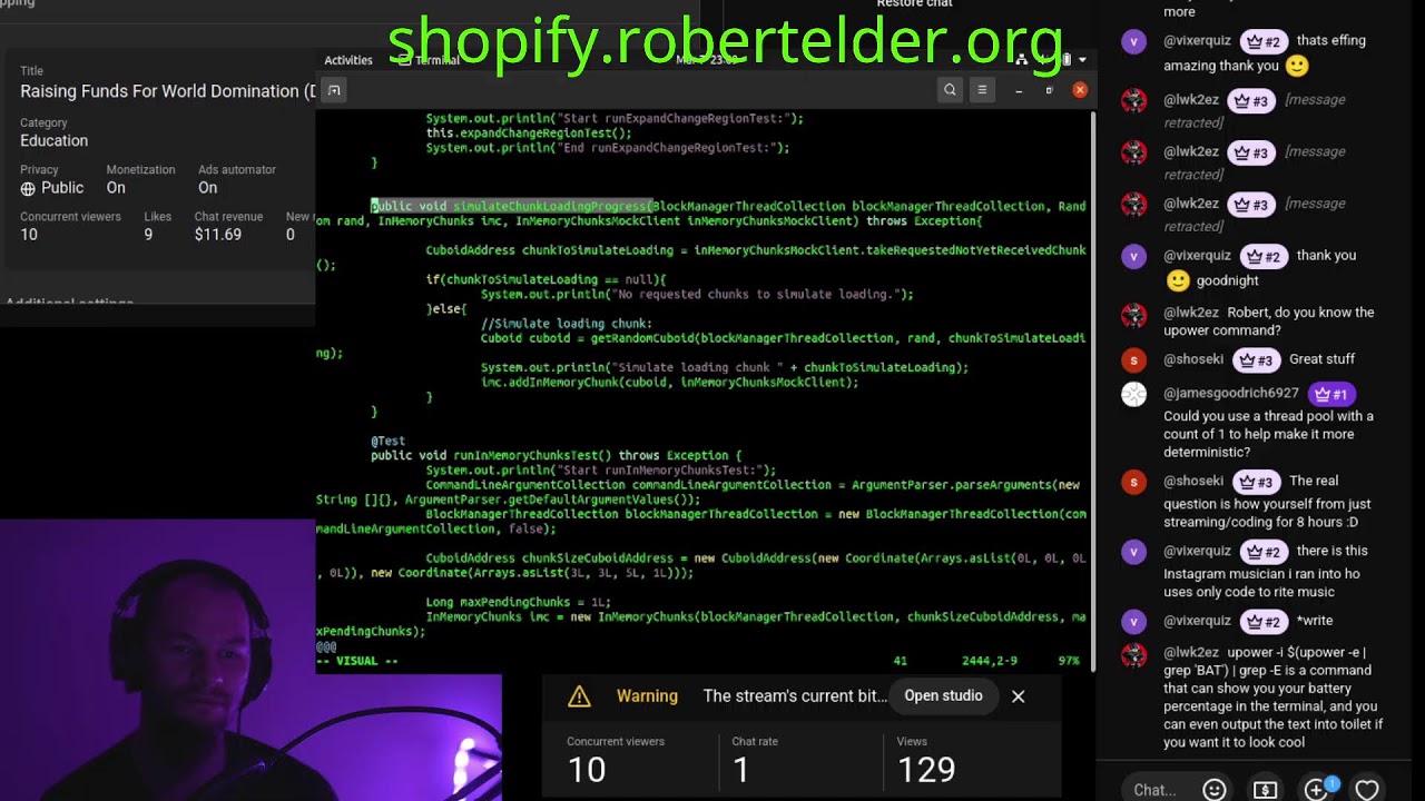 Raising Funds For World Domination (Day 317)