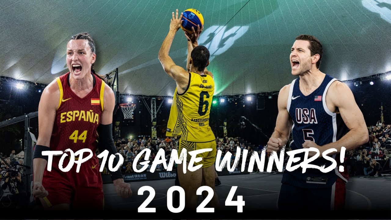 INCREDIBLE 😱 TOP 10 GAME WINNERS 💥 FIBA 3x3 2024 SEASON | 3x3 Basketball