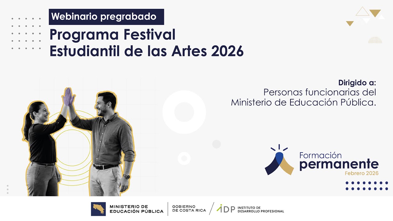 Programa: Festival Estudiantil de las Artes 2026