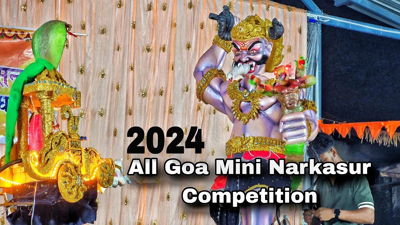 2024 All Goa Mini Narkasur Competition At Margao || Ashtavinayak Yuvak Sangh Margao.