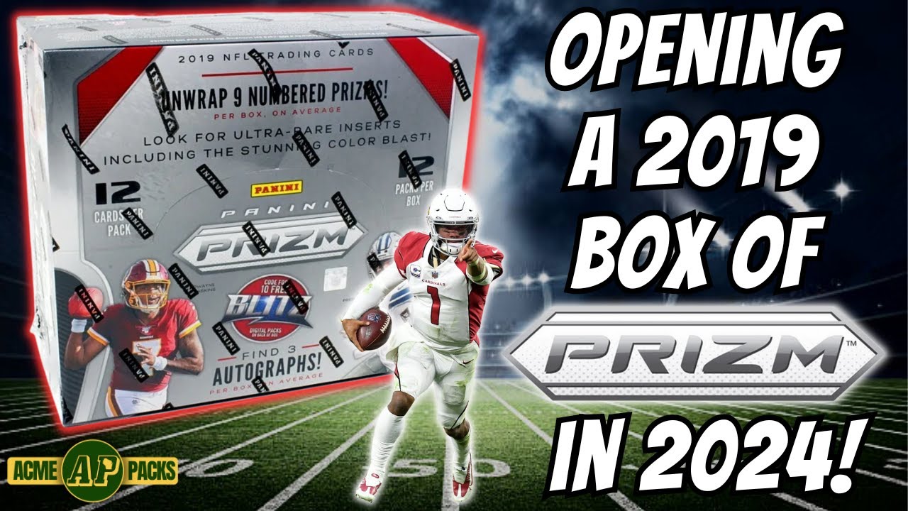 LET'S GO BACK IN TIME! 2019 Panini Prizm Football Hobby Box