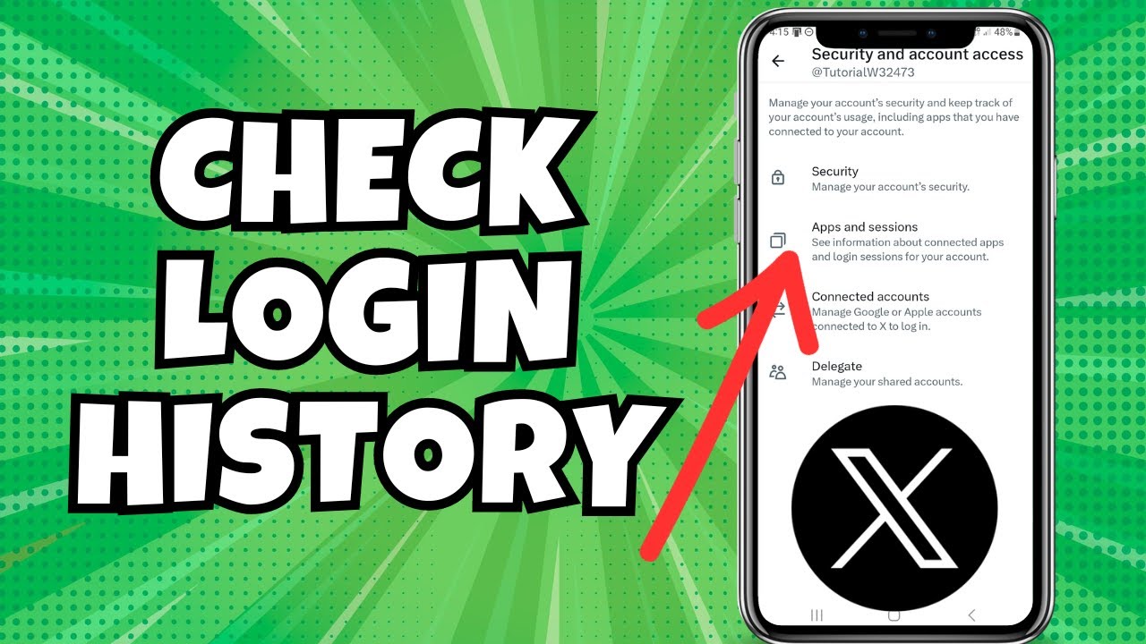 How To Check Twitter X Login History