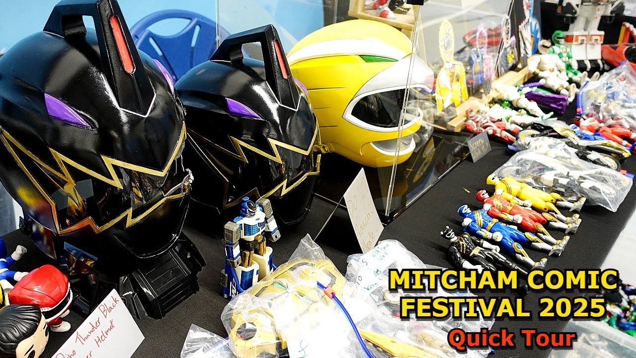 Mitcham Comic Festival - Power Rangers In The UK!