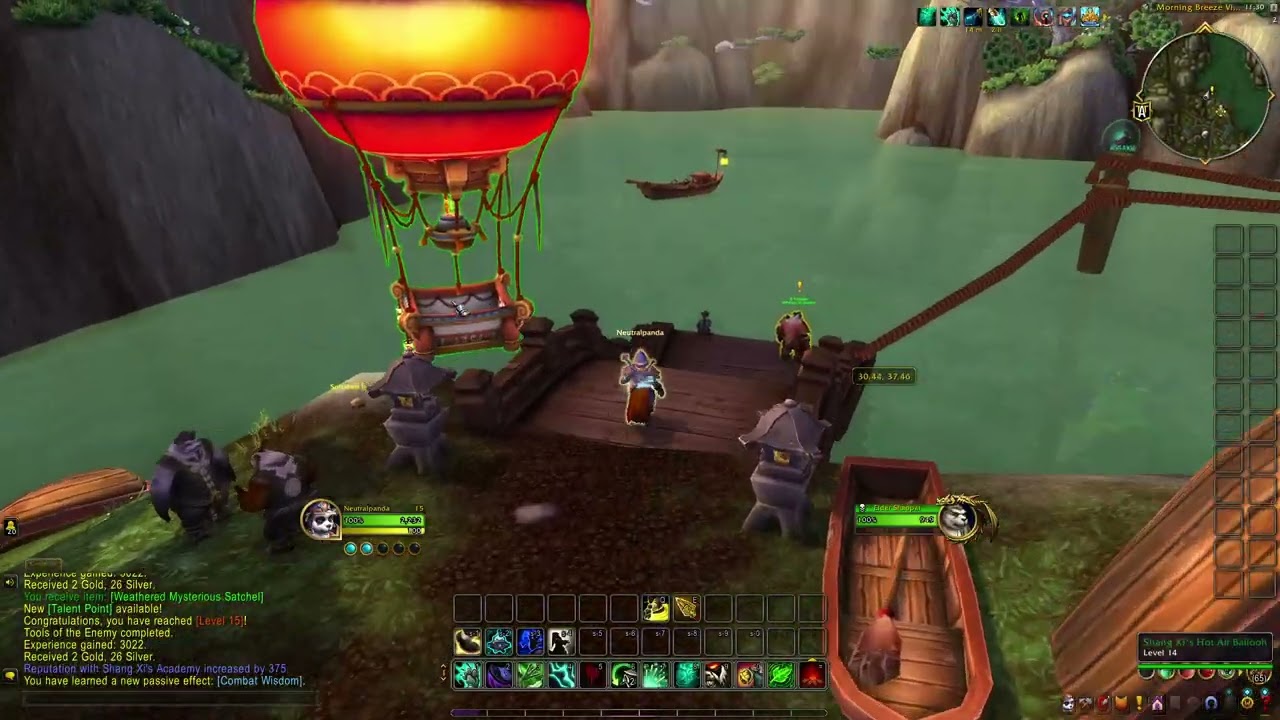Can you fully level a neutral panda in the wondering isles? Level 14 - 18