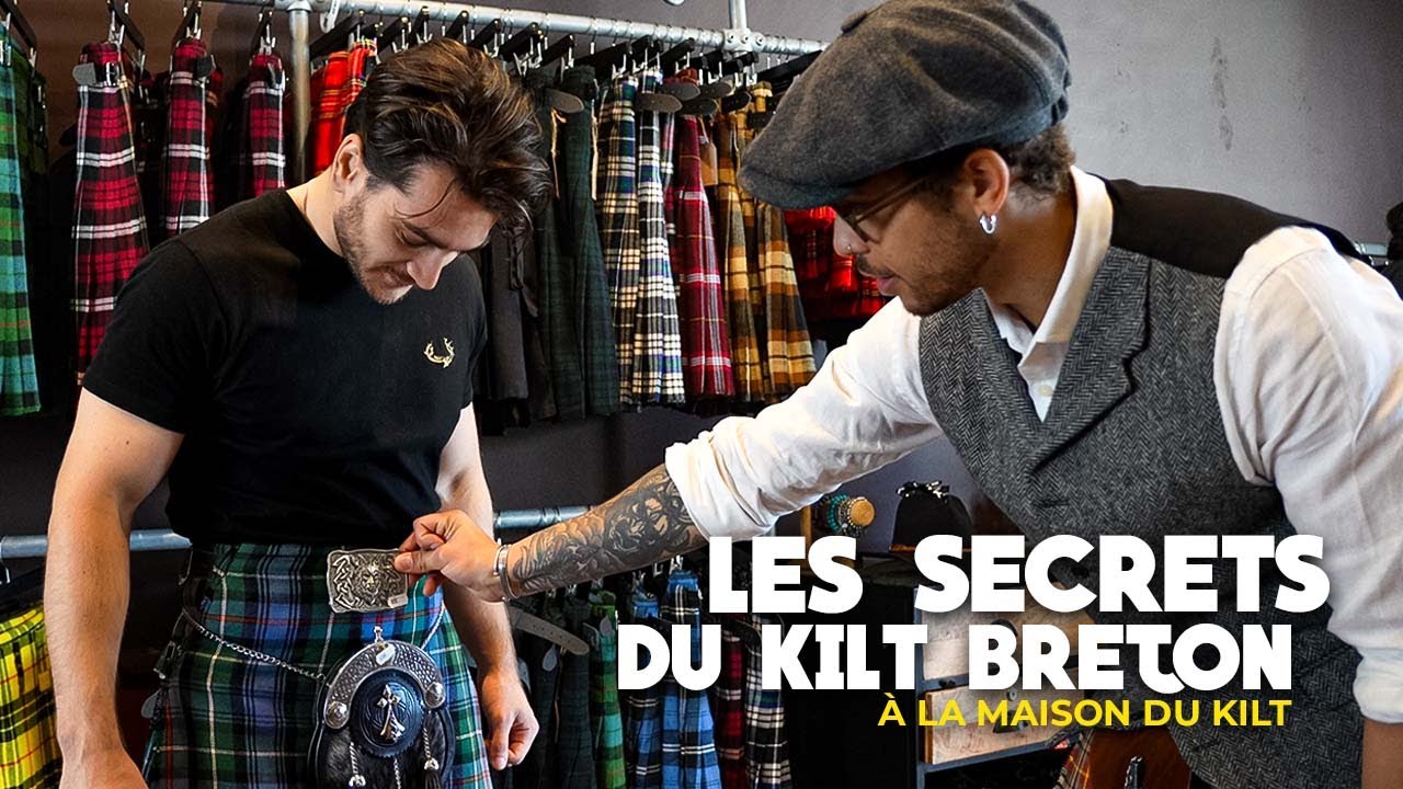 IL OUVRE SON MAGASIN DE KILT À LORIENT