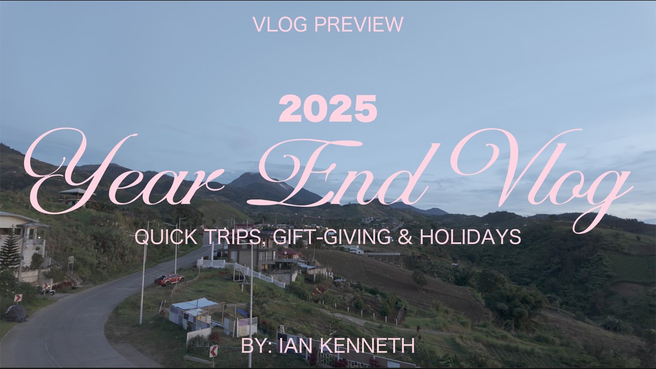 vlog #6: 2025 year end vlog | quick trips, gift-giving & holidays