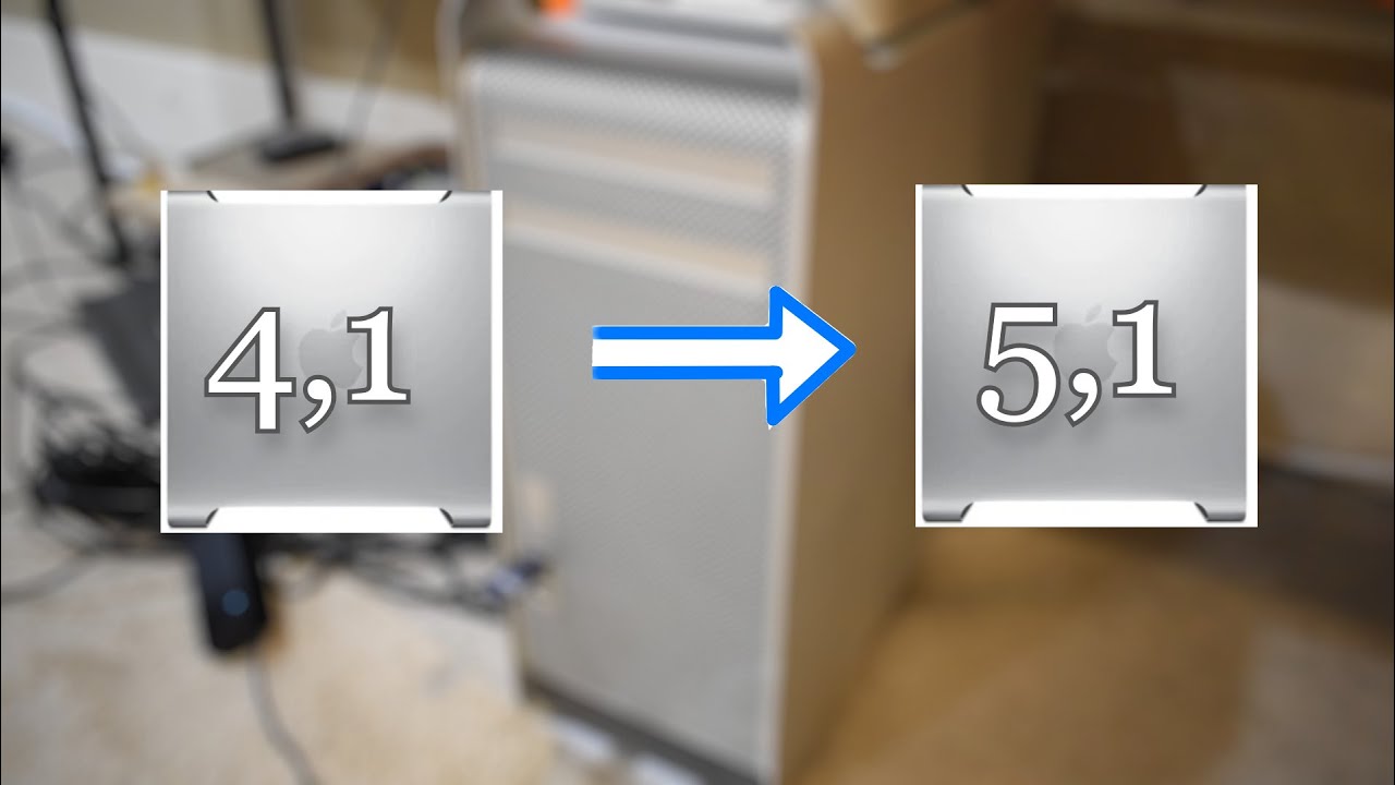 Flashing Mac Pro '09 from 4,1 firmware to 5,1