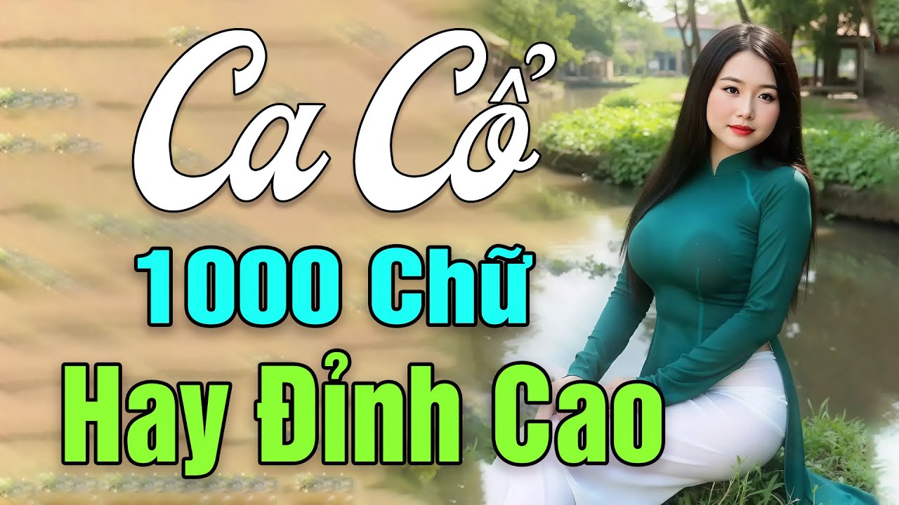 Nằm Nghe Ca Cổ Hơi Dài Hay Nhất | Trần Thành Cường - Thu Vân | Ca Cổ 1000 Chữ Nghe Hay Đỉnh Cao