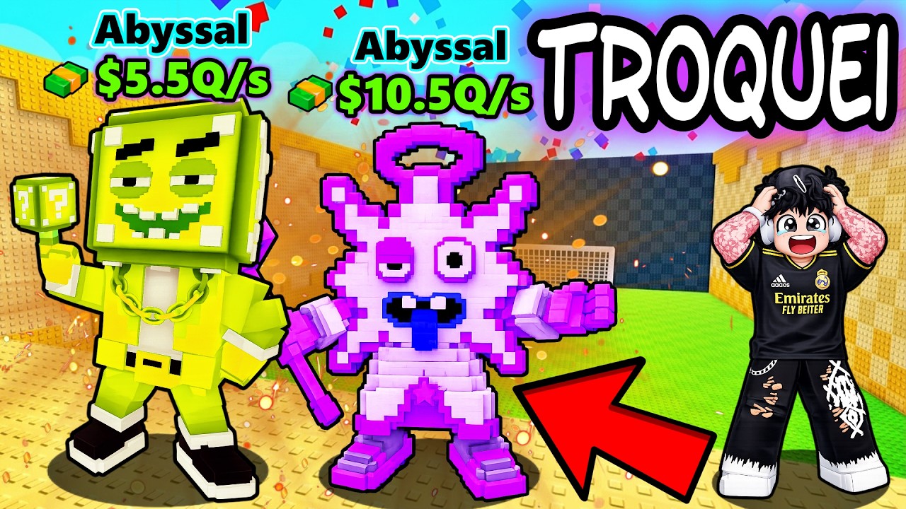 IMPOSS&Iacute;VEL! TENTEI TROCAR ETERNOS EM ABYSSAL no CHUTE UM BLOCO DA SORTE