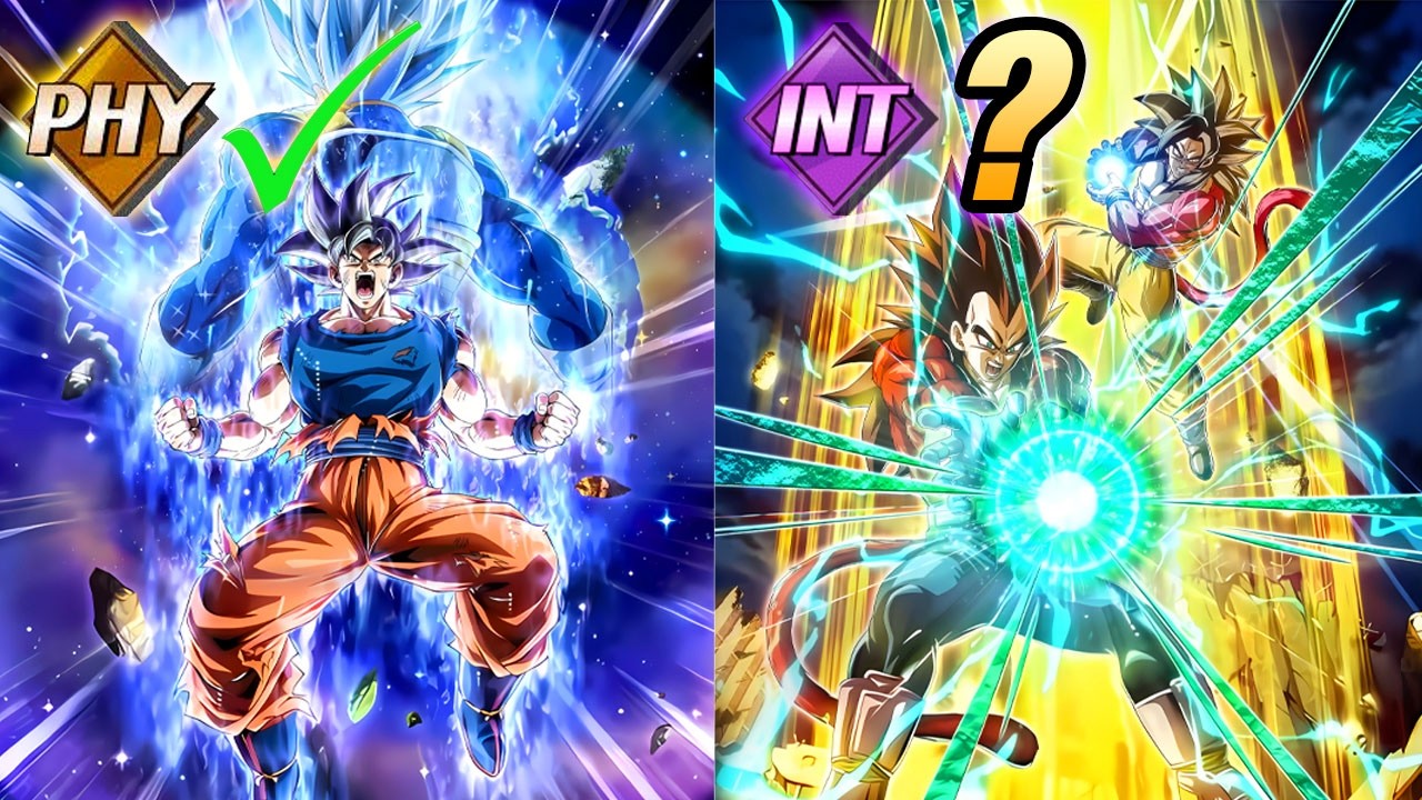 Какой тип будет у LR SSJ4 Вегеты и SSJ4 Гоку во второй части? (Dokkan Battle)