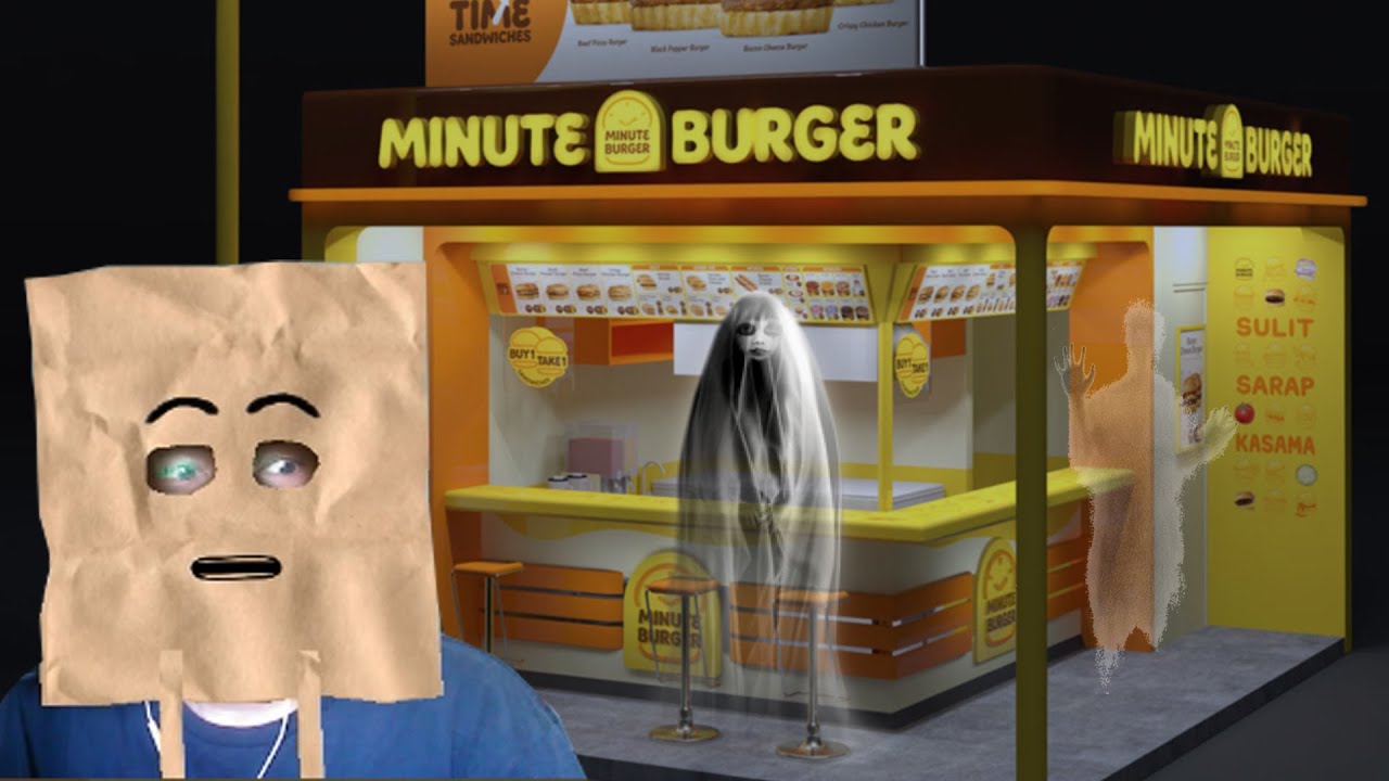 Nag trabaho ako sa Haunted Minute Burger Shop.