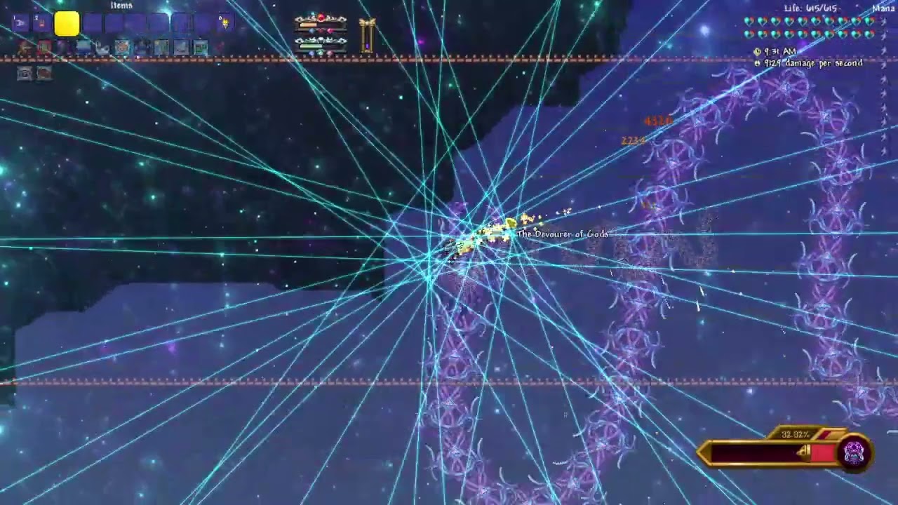 Infernum Devourer of Gods dash only nohit