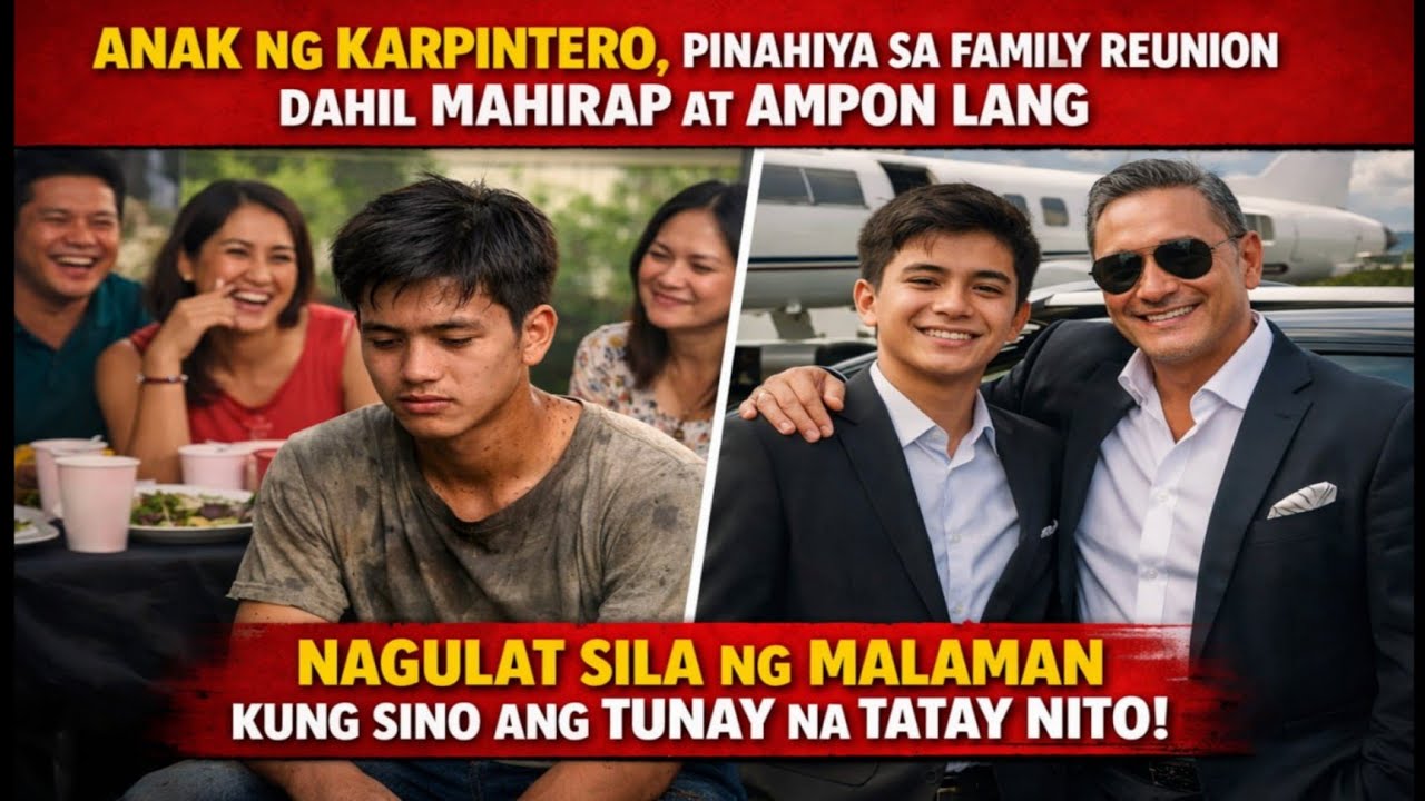 AMPON NG KAPINTERO, PINAHIYA SA REUNION. ANAK MAYAMAN PALA!! | Billionaire CEO | Bilyonaryo Story