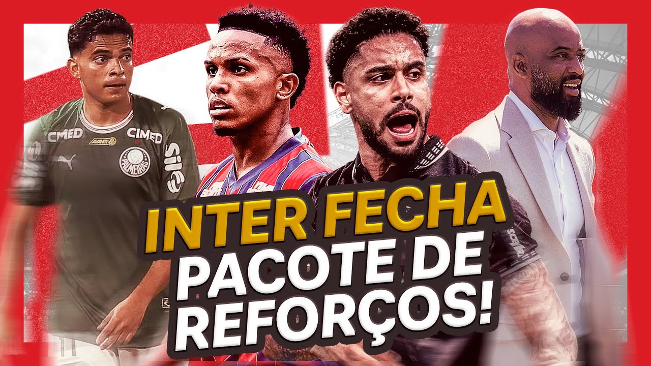 🔴⚪️#INTER: DIREÇÃO VAI ANUNCIAR 2 REFORÇOS! | ATACANTE NÃO VEM MAIS | MAIS JOGADORES NO RADAR!