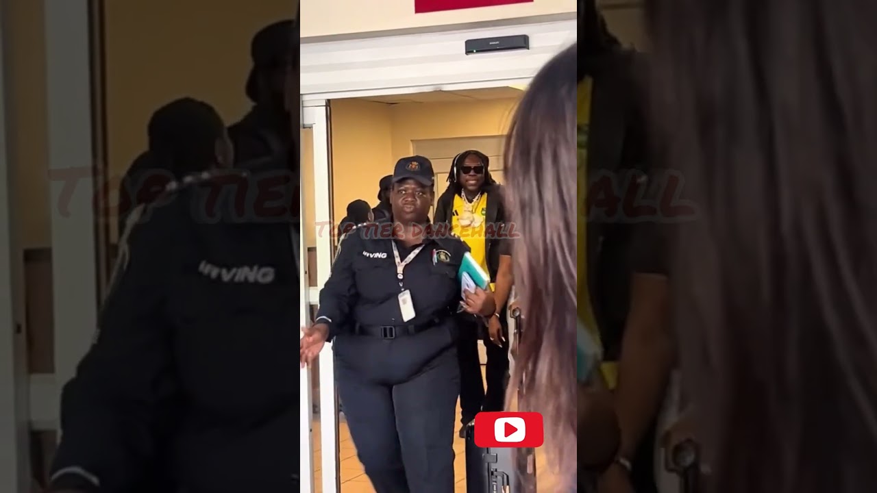 Dancehall king vybzkartel back in Jamaica 🇯🇲 for sum fest