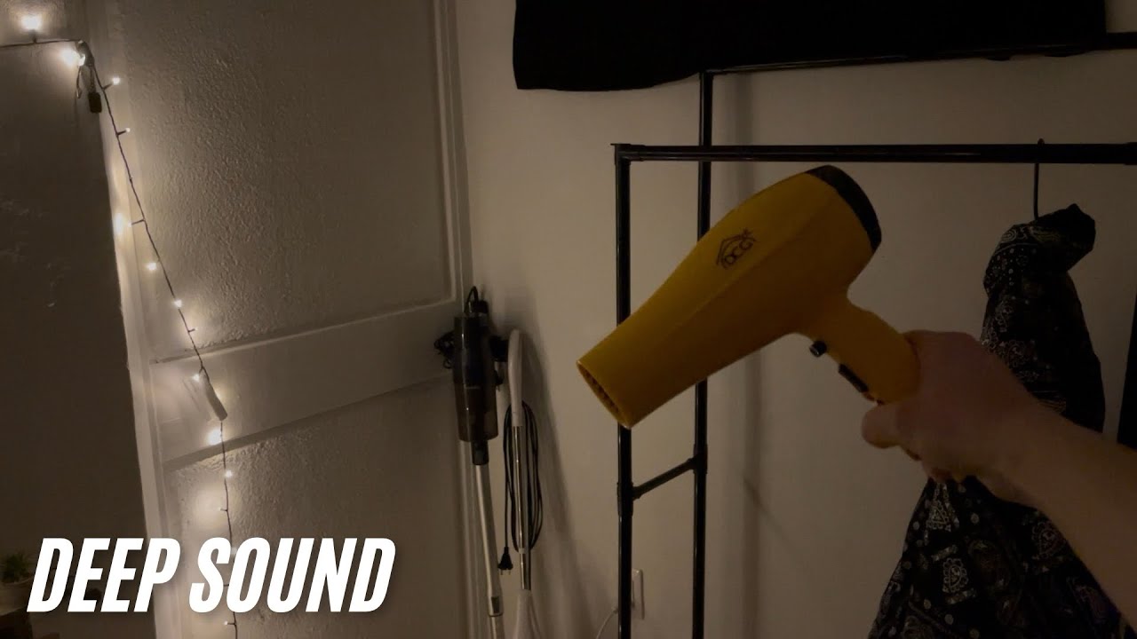 RELAX INSTANTLY with this SENSORIAL and SOOTHING SOUND of HAIR DRYER (ASMR)