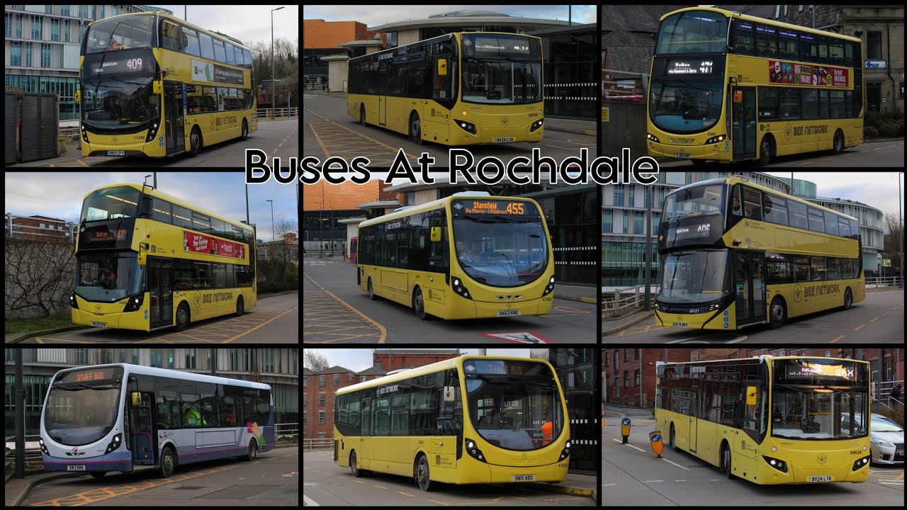 Buses At Rochdale