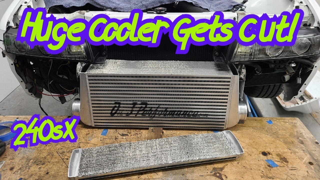CUTTING THE INTERCOOLER IN HALF! - 800HP SILVIA