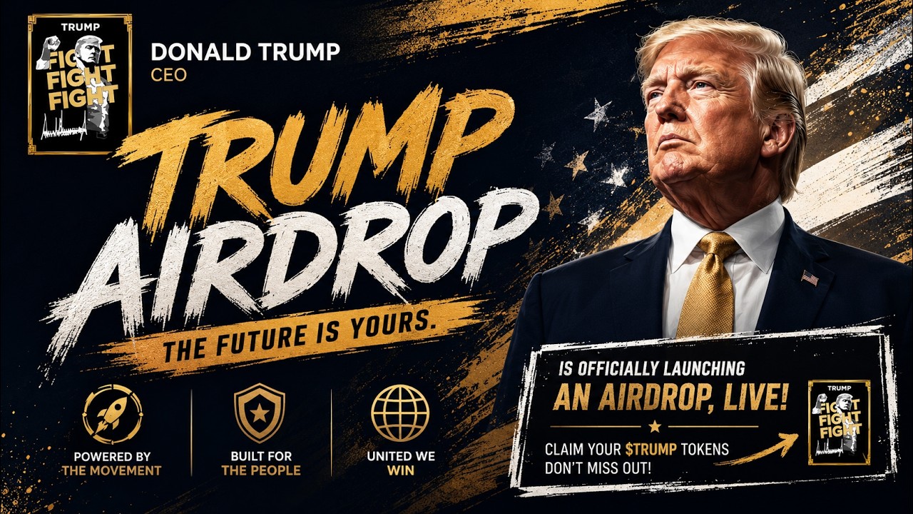 Trump Coin Airdrop | New Crypto Airdrop Claim Up To 30,000$