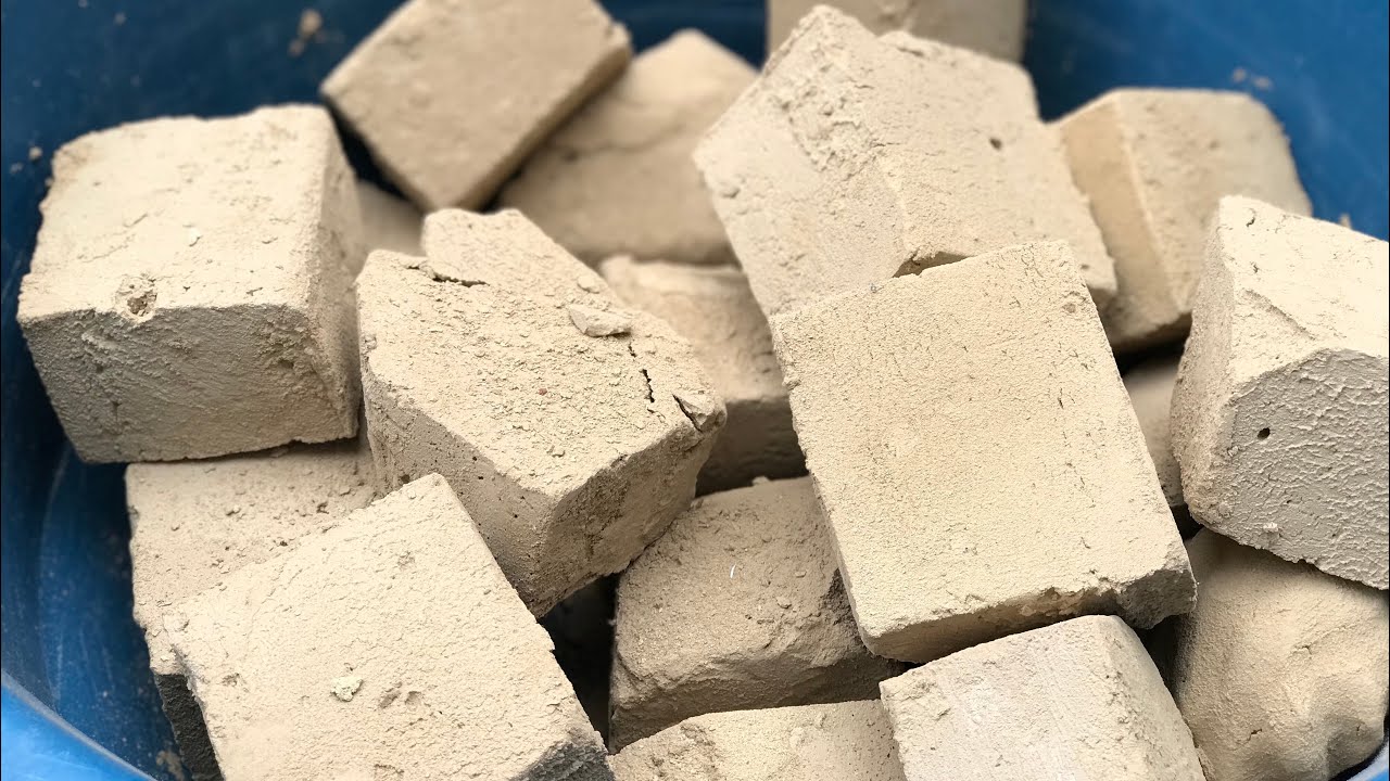 Requested vdo by @sumeratajms7354 pure mud block dry crumbling I want to eat 🤤😥