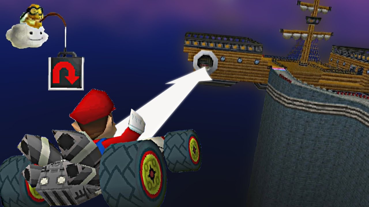 Mario Kart DS en SENS INVERSE ?